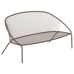 Viadurini in the Garden Gartensofas-Stapelbares Gartensofa aus verzinktem Stahl Made in Italy - Sansa