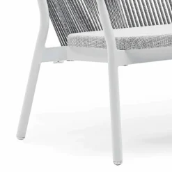 Varaschin Gartensofas-Stapelbares Zweisitzer-Sofa gepolsterter Stoff im Freien - Smart von