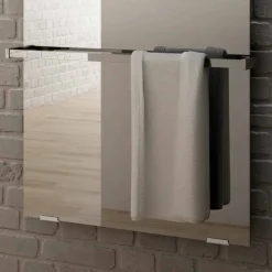 Viadurini Radiators Design Heizkörper Spiegel|Heizkörper Elektrisch-Star Design elektrischer Spiegelglasheizkörper, hergestellt in Italien