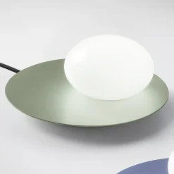 Viadurini Lighting Moderne Stehlampen-Stehlampe aus Aluminium, Metall und weißem Glas - Luma