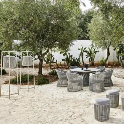 Varaschin Design Beleuchtung-Stehlampe aus Aluminium und Faser Made in Italy - Tibidabo von