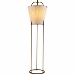 Aldo Bernardi Klassische Stehlampen-Stehlampe aus Messing Tenarunga von