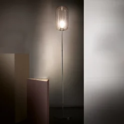 Viadurini Vetro di Venezia Murano Lampen|Moderne Stehlampen-Stehlampe aus mundgeblasenem venezianischem Glas - Bambus