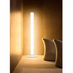 Viadurini Lighting Moderne Stehlampen-Stehlampe mit Lampenschirm aus weißem Polyethylen Made in Italy - Asturien