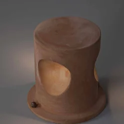 Toscot Gartenlaternen-Stehlampe, modernes Design mit 3 Lichtern, U-Boot -