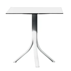 Viadurini in the Garden Garten Beistelltisch-Stehtisch im Freien mit 3 liegenden Aluminiumbeinen in 2 Ausführungen - Filomena