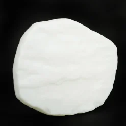 Viadurini in the Garden Lichtmöbel-Steinförmiger Gartenmarker Fluo Weiß oder Blau 4 Stück - Stein