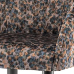 Viadurini Living Moderne Stühle-Stoffstuhl mit Stahlkonstruktion, hergestellt in Italien, 4-teilig – Tagata