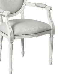 Viadurini Classic Klassische Stühle-Stuhl aus Buche, gepolstert mit Schaumgummi, hergestellt in Italien – Occhio