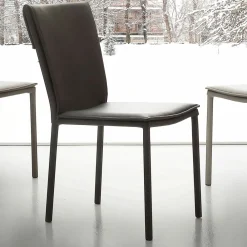 Viadurini Living Moderne Stühle-Stuhl aus Kunstleder in modernem Design Lappola