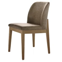 Viadurini Living Design Stühle-Stuhl aus lackiertem Metall und Sitzfläche aus Soft Vintage Made in Italy - Dustin