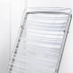 Viadurini Living Moderne Stühle-Stuhl aus transparentem Plexiglas und Eisen Made in Italy 2 Stück - Charlotte