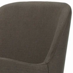 Viadurini Living Design Stühle-Stuhl mit Armlehnen mit Holzbeinen und gepolstertem Sitz, hergestellt in Italien – Bari