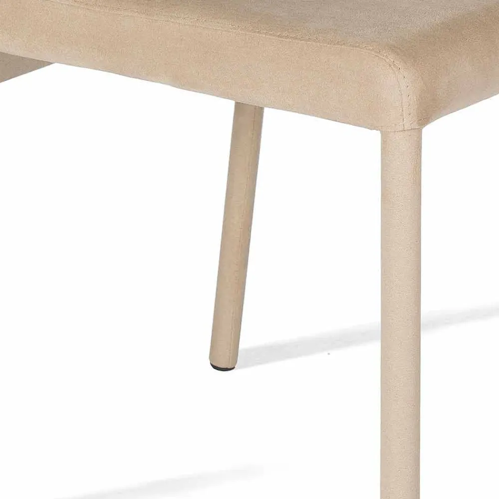 Viadurini Living Moderne Stühle-Stuhl mit hoher Rückenlehne, modernes Design, Becca, made in Italy