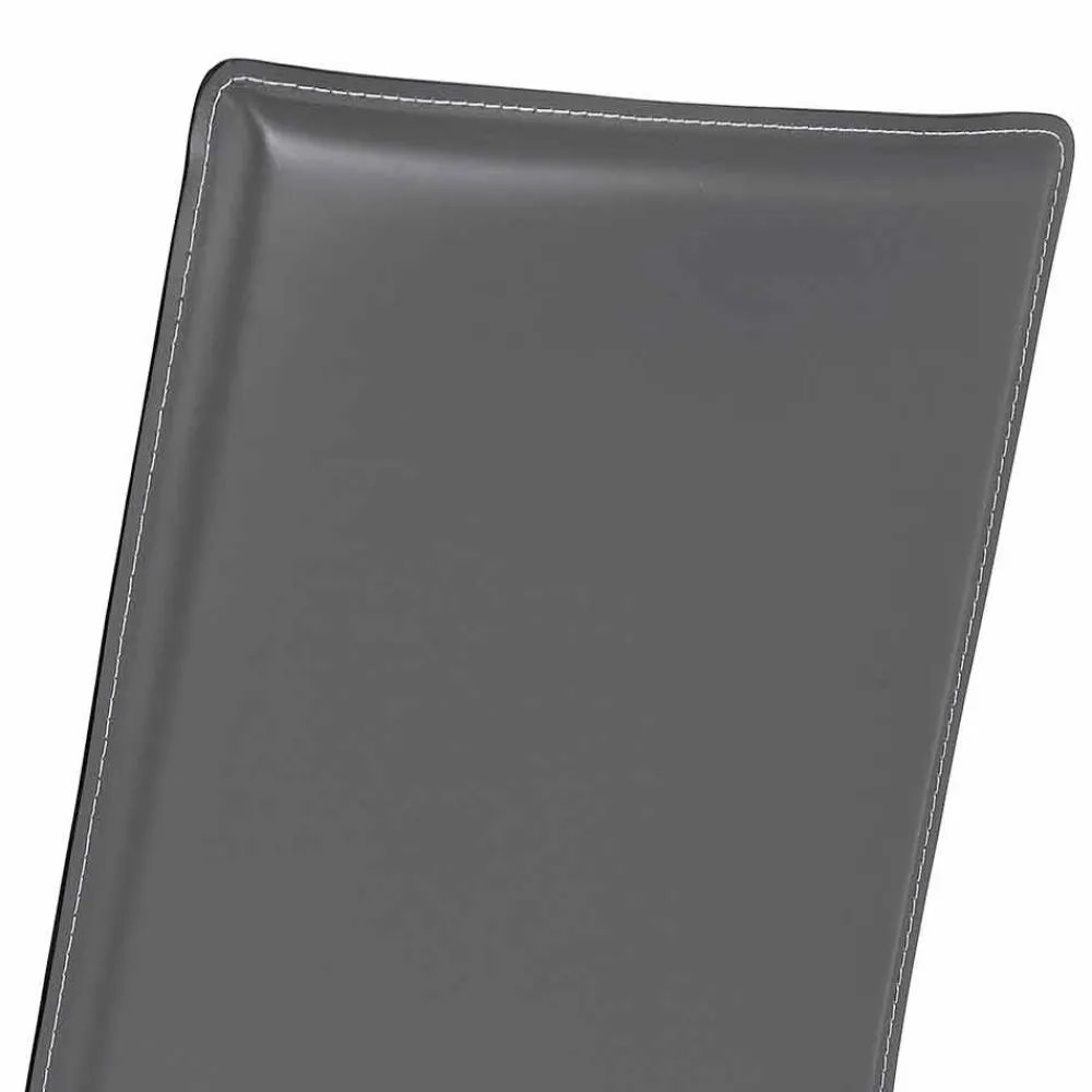 Viadurini Living Moderne Stühle-Stuhl mit hoher Rückenlehne, modernes Design, Becca, made in Italy