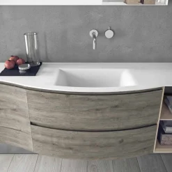 Viadurini Bathroom Badmöbel Hängend-Suspended Design Zusammensetzung, Modernes Design Badmöbel - Callisi5