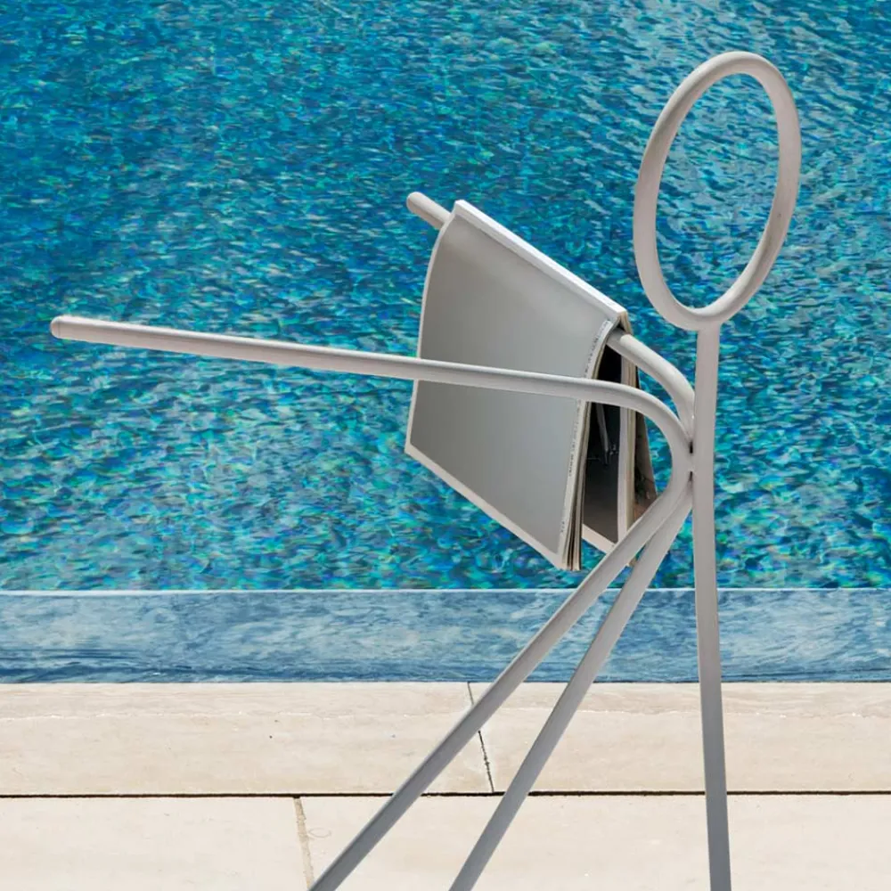 Myyour Gartenideen|Garderobenständer-3-teiliger Garderobenständer aus Stahl Made in Italy - Steward by