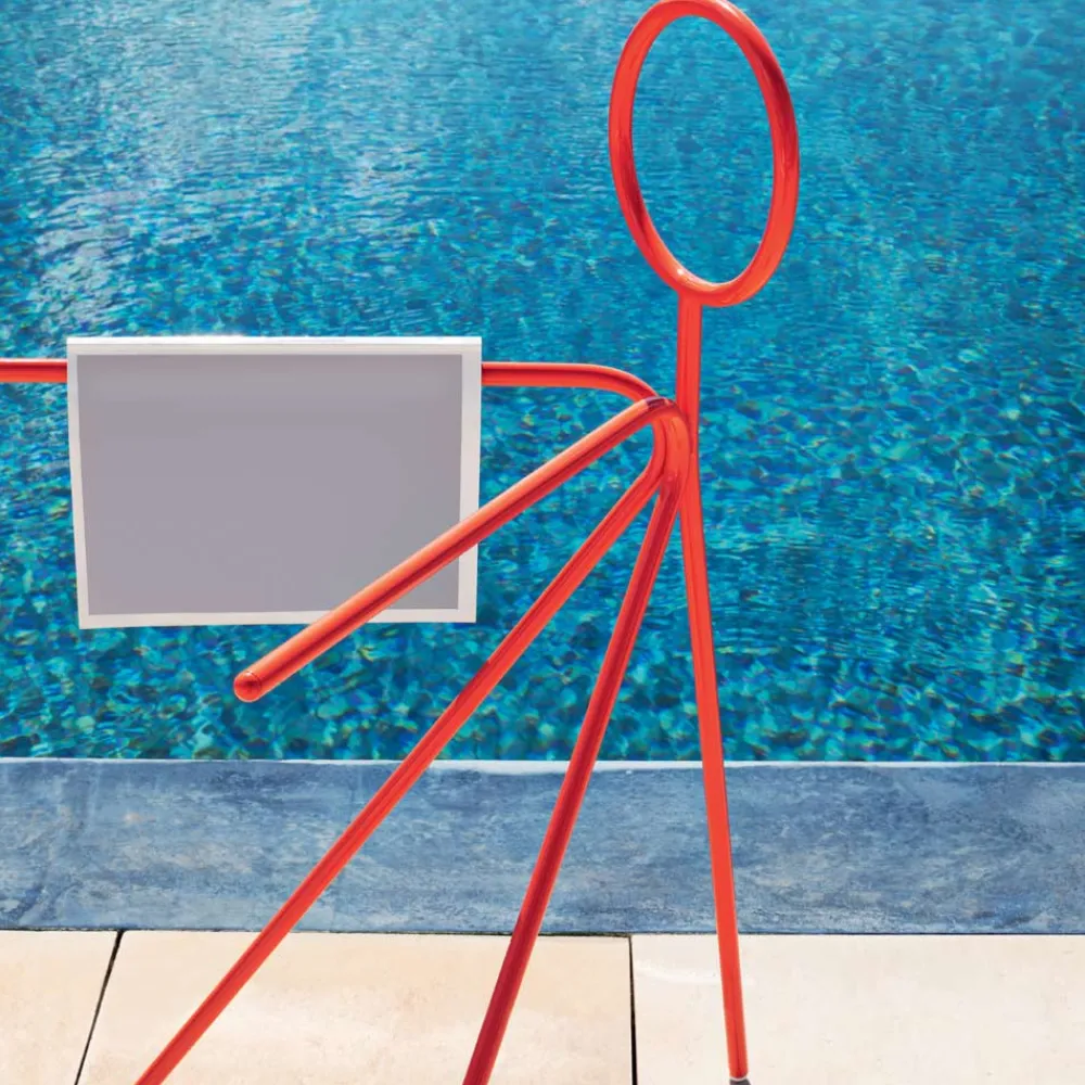 Myyour Gartenideen|Garderobenständer-3-teiliger Garderobenständer aus Stahl Made in Italy - Steward by