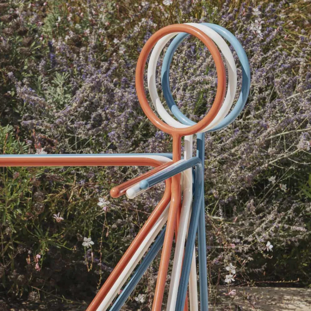 Myyour Gartenideen|Garderobenständer-3-teiliger Garderobenständer aus Stahl Made in Italy - Steward by