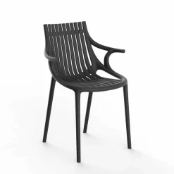 Vondom Gartenstühle Kunststoff-4-teiliger stapelbarer Esszimmerstuhl aus Polypropylen im Freien - Ibiza by