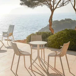 Vondom Gartenstühle Kunststoff-4-teiliger stapelbarer Esszimmerstuhl aus Polypropylen im Freien - Ibiza by