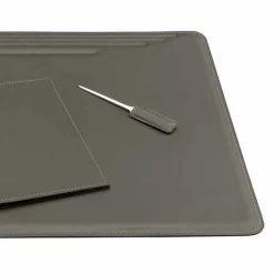 Limac Design Bürozubehör-5-teiliges Leder-Schreibtischzubehör Made in Italy - Ebe