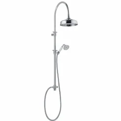 Viadurini Taps Duschsäulen-Teleskop-Duschsäule aus Messing Klassisches Design Made in Italy - Nesto