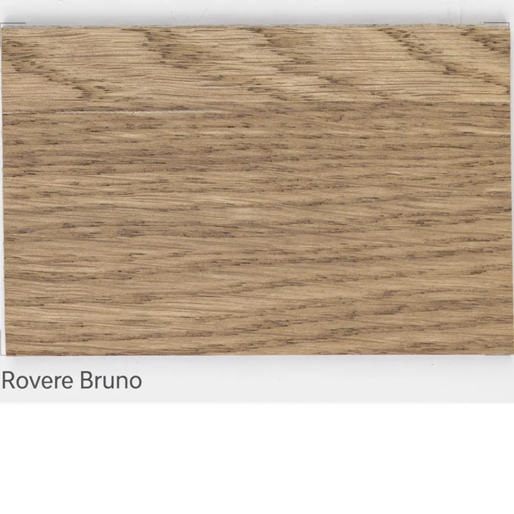 Viadurini Living Esstische Nach Mass|Esstische-Tisch aus Asteiche furniert und Metallbeinen Made in Italy - Vicente