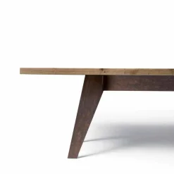 Viadurini Living Esstische Nach Mass|Esstische-Tisch aus massivem natürlichem Erlenholz, modernes Design, Antonio