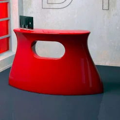 Viadurini Design Design Schreibtische-Tisch Desk Empfang Bob Made in Italy