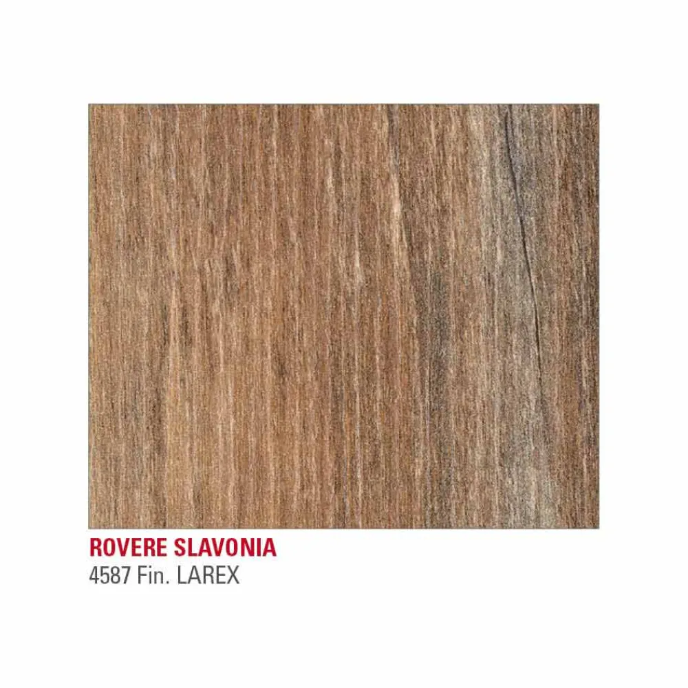 Viadurini Living Ausziehbare Esstische-Tisch mit ausziehbarer Platte bis 334 cm Holzoptik Made in Italy - Bayern