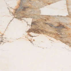 Viadurini Living Gartentische Fest|Gartentische Aus Teakholz-Tisch mit Keramikplatte und Untergestell aus massivem Teakholz, hergestellt in Italien – Bluse