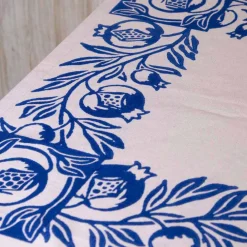 Viadurini by Marchi 1633 Tischdecken-Tischdecke handbedruckter Zeichnung des hohen italienischen Handwerks