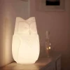 SLIDE Design Tischlampen-Tischfarbene Eulenlampe Bubo, hergestellt in Italien