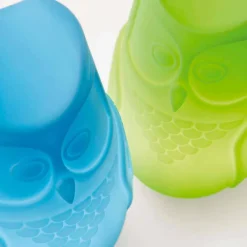 SLIDE Design Tischlampen-Tischfarbene Eulenlampe Bubo, hergestellt in Italien