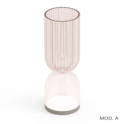 Viadurini Lighting Design Tischlampen-Tischlampe / Vase aus Polymethylmethacrylat in 2 Farben - Lucis