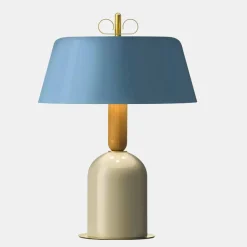 Il Fanale Design Tischlampen-Tischlampe aus Aluminium und Messing 5 Luxusausführungen - Bonton von