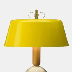 Il Fanale Design Tischlampen-Tischlampe aus Aluminium und Messing 5 Luxusausführungen - Bonton von