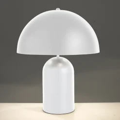 Viadurini Living Moderne Tischlampen-Tischlampe aus mattweiß lackiertem Stahl - Friuli