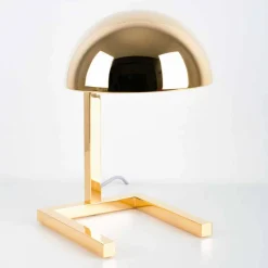 Viadurini Lighting Moderne Tischlampen-Tischlampe aus Messing mit Gold- oder Palladium-Finish Made in Italy - Adana