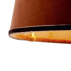 Grilli Design Tischlampen-Tischlampe aus Stoff und Leder Snake in Italien hergestellt