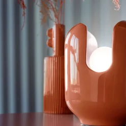 Ferroluce Moderne Tischlampen-Tischlampe im modernen Stil aus Keramik, hergestellt in Italien – Batucada