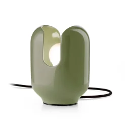 Ferroluce Moderne Tischlampen-Tischlampe im modernen Stil aus Keramik, hergestellt in Italien – Batucada