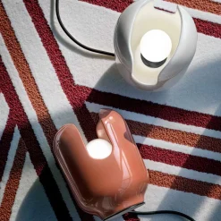 Ferroluce Moderne Tischlampen-Tischlampe im modernen Stil aus Keramik, hergestellt in Italien – Batucada