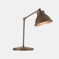Il Fanale Vintage Tischlampen-Tischlampe mit Gelenk aus Messing und Eisen im Vintage-Stil - Loft von
