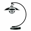 Viadurini Lighting Moderne Tischlampen-Tischlampe mit Struktur aus Eiche und Metall Made in Italy - Lumetto