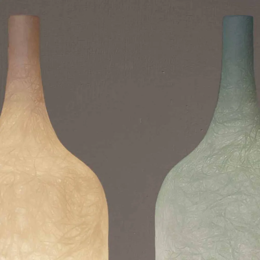 In-es.artdesign Design Tischlampen-Tischleuchte aus farbigem Nebel Luce Liquid1