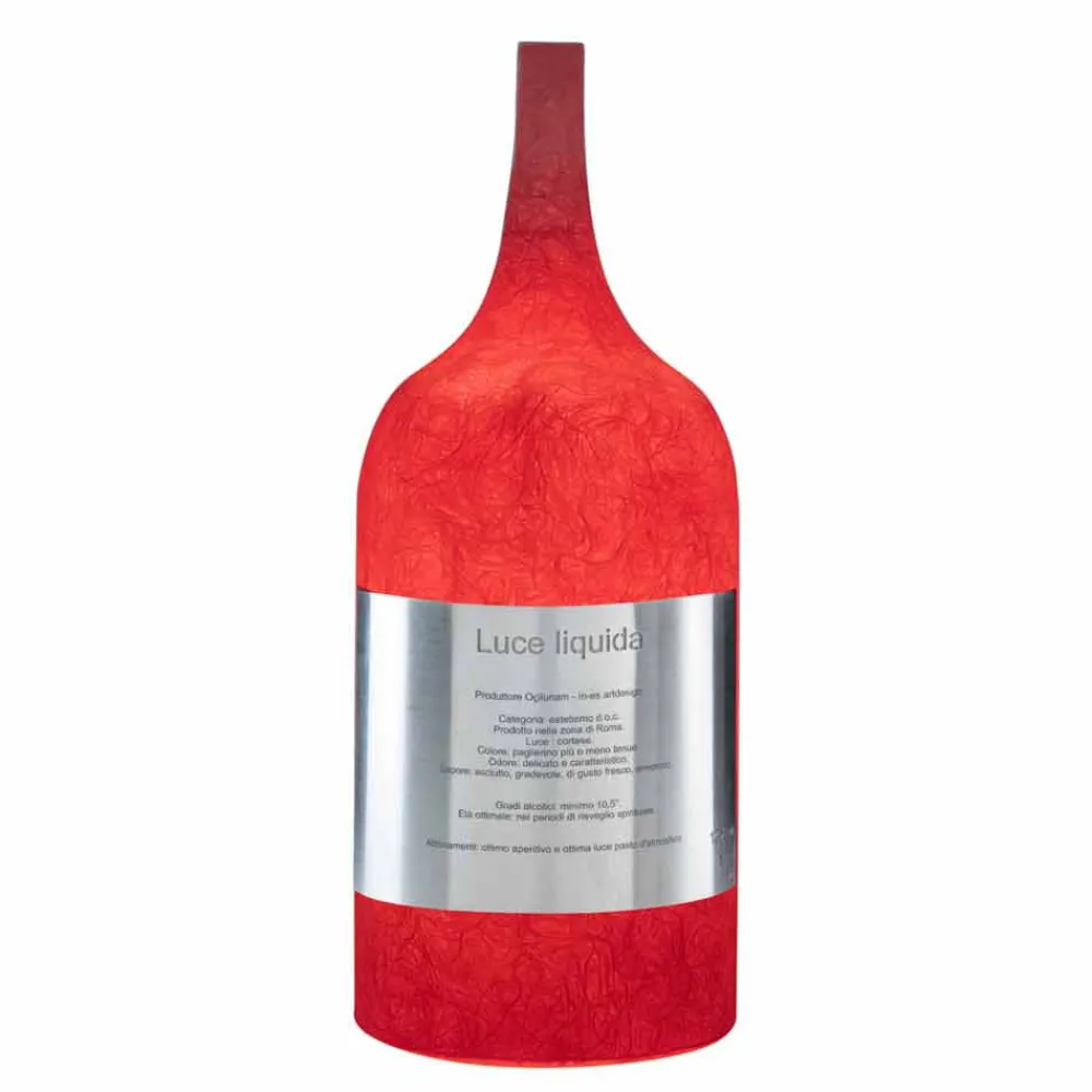 In-es.artdesign Design Tischlampen-Tischleuchte aus farbigem Nebel Luce Liquid1