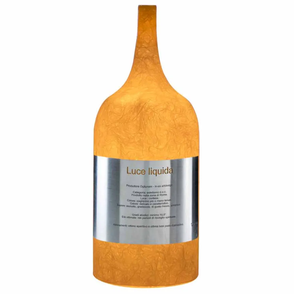 In-es.artdesign Design Tischlampen-Tischleuchte aus farbigem Nebel Luce Liquid1