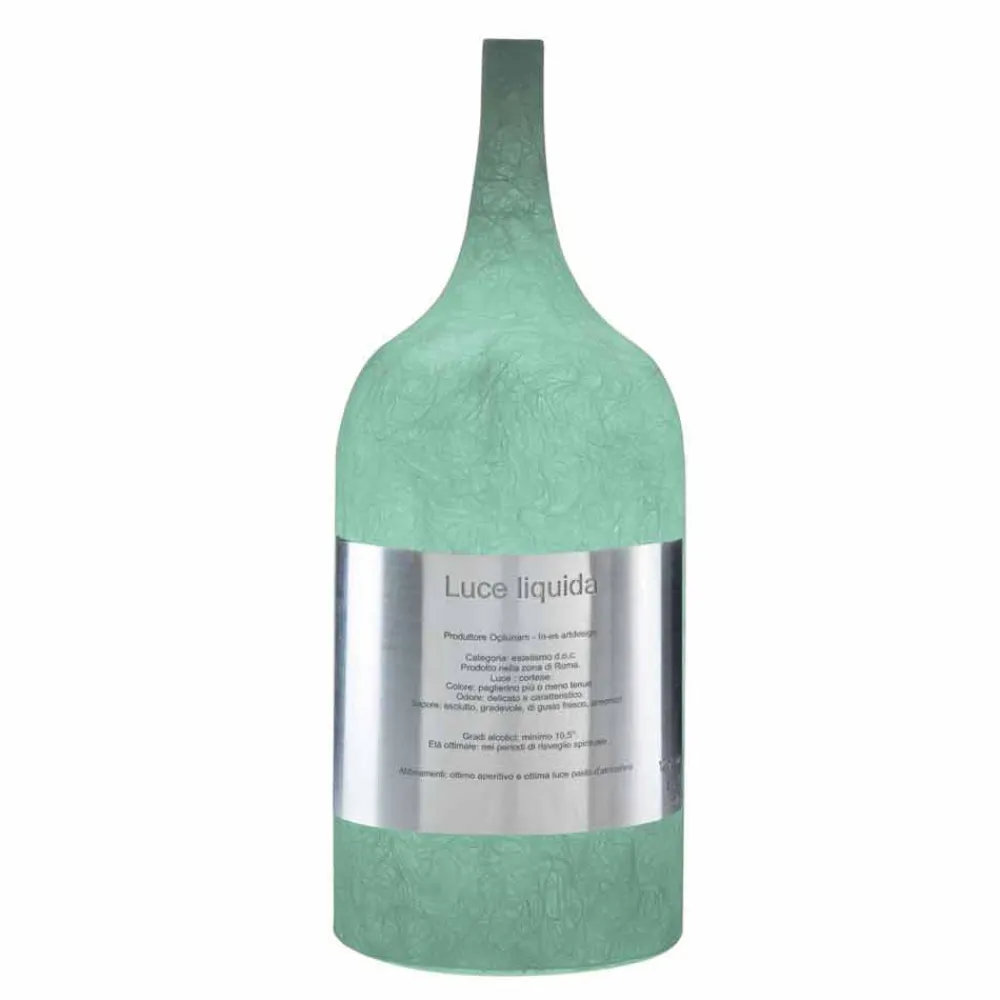 In-es.artdesign Design Tischlampen-Tischleuchte aus farbigem Nebel Luce Liquid1